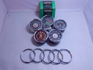 UK MADE! SMITHS MAGNETIC BEZEL ONLY BSA TRIUMPH AJS NORTON MATCHLESS 500 650 750 - Picture 1 of 3