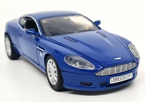 Motormax 1/24 Aston Martin DB9 Coupe Blue Diecast Scale Model Car - Picture 1 of 7