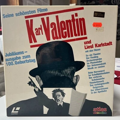 Karl Valentin - Jubiläumsausgabe zum 100. Geburtstag  Atlas Videodisc  - Bild 1 von 4