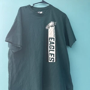 Vintage 2000s Philadelphia Eagles NFL Football Green X-Large T-Shirt - Picture 1 of 6