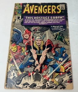 Avengers 12 Marvel Stan Lee Don Heck 1964 [Fa-] cubierta icónica - Imagen 1 de 3