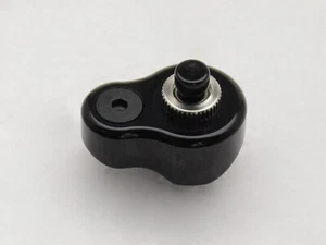 Bloque de interruptor mini negro, botón pulsador 7/8" POSH personalizado Cafe Racer Bobber Chopper - Imagen 1 de 5