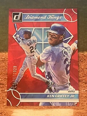 2023 Donruss Baseball Red Holo Parallel Cards Pick/Choose Your Card #'d /2023 - Image 1 of 2