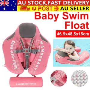 Toys Pink Baby Swim Float Chest Swimming Ring Infant Swim Trainer - Picture 1 of 9