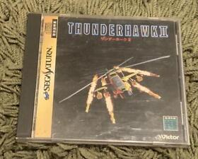 Thunder Hawk 2 Sega Saturn SS Used JP Games NTSC-J