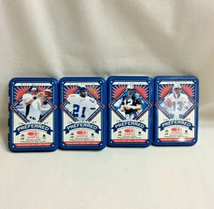 4--1997 Donruss Preferred blaue Dosen alle LEER - Collins, Marino, Brunell, Sanders - Bild 1 von 11