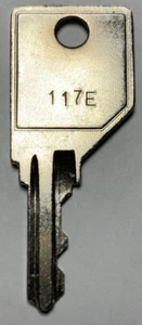 117E HON 1 Key Metal Casegoods 101E-225E key - Picture 1 of 1