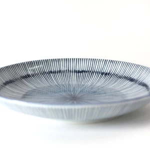 Teller Hoso Tokusa 22,5 cm, eleganter japanischer Speiseteller - Bild 1 von 3