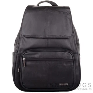 Mujer / Mujer Super Suave Napa Cuero Grande Viaje Trabajo Escuela Mochila - Imagen 1 de 3