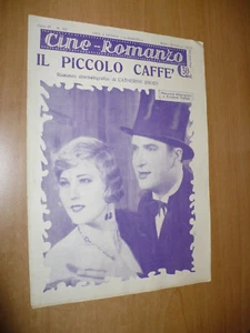 CINEMA CINE-ROMANZO N.247 1932 IL PICCOLO CAFFE' MAURICE CHEVALIER YVONNE VALLEE - Imagen 1 de 1