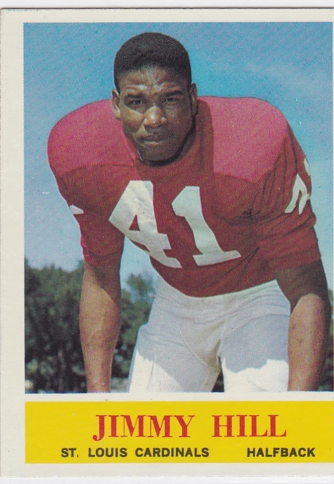 1964 PHILADELPHIA FOOTBALL JIMMY HILL #173 CARDINALS EXMT *60289 - Image 1 of 1