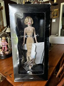 Franklin Mint Marilyn Monroe "Happy Birthday Mr. President" Doll 1999 NIB RARE