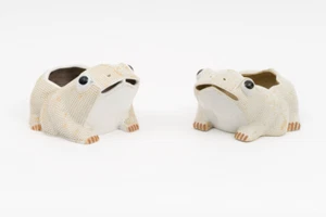Paire de jardinières Crapauds en porcelaine Chine, époque Jiaqing (1795-1820) - Imagen 1 de 5