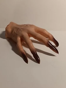Vinyl Severed Hand With Long Fingernails - Picture 1 of 4