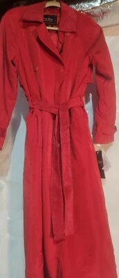 COMO NUEVA, GABARDINA IMPERMEABLE TERRY LEWIS, TALLA XS Foto 1 de 4