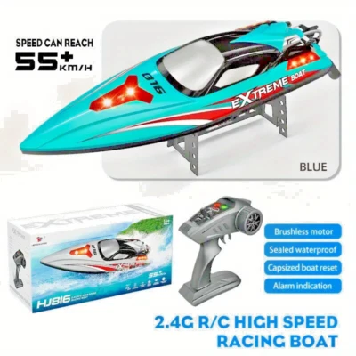 RC BOOT Brushless Motor Super Power Spezial Ferngesteuertes Boot Highspeed - Bild 1 von 4