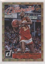 2015-16 Panini Donruss Elite Dominator Hall Gold /10 Dominique Wilkins #11 HOF