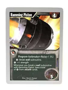 Netrunner CCG: a prueba de arte (Ramming Piston v1.0) sin firmar, WOTC ONR - Imagen 1 de 2