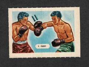 1945-47 Kellogg's (Canadá) Puntas deportivas 2do conjunto #9, boxeo "Parry", No. Como Nuevo - Imagen 1 de 3