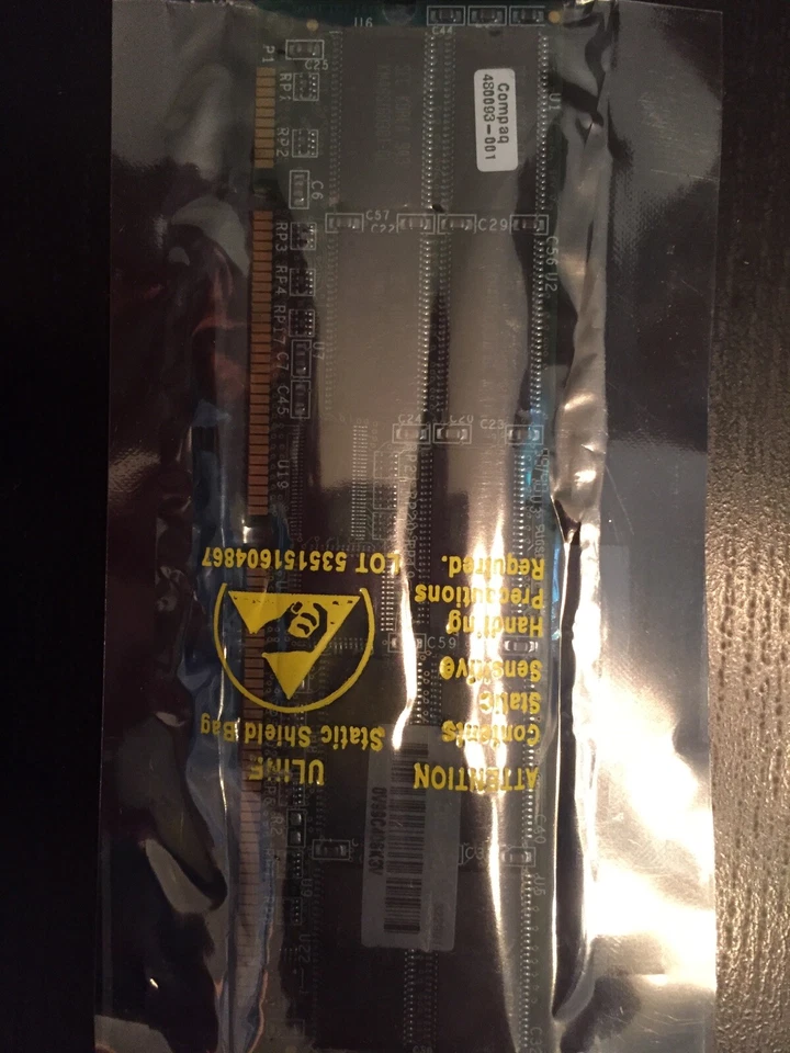 MEMORY, 480093-001, Compaq Genuine 256MB 100MHz SDRAM - Image 1 of 1