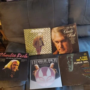 Charlie Rich Lot Of 5 Vinyl Lps 1970s  - Picture 1 of 2