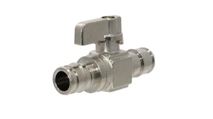 5 Pcs XFITTING Pex A Expansion Straight Stop Valve, 1/2" x 1/2", F1960, Brass - Picture 1 of 6
