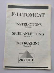 Atari 2600 F14 / F-14 Tomcat - * Manual / Instruction Booklet Only! * - Picture 1 of 2