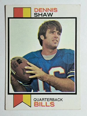 1973 Topps #525 Dennis Shaw (VGEX) - Image 1 of 2