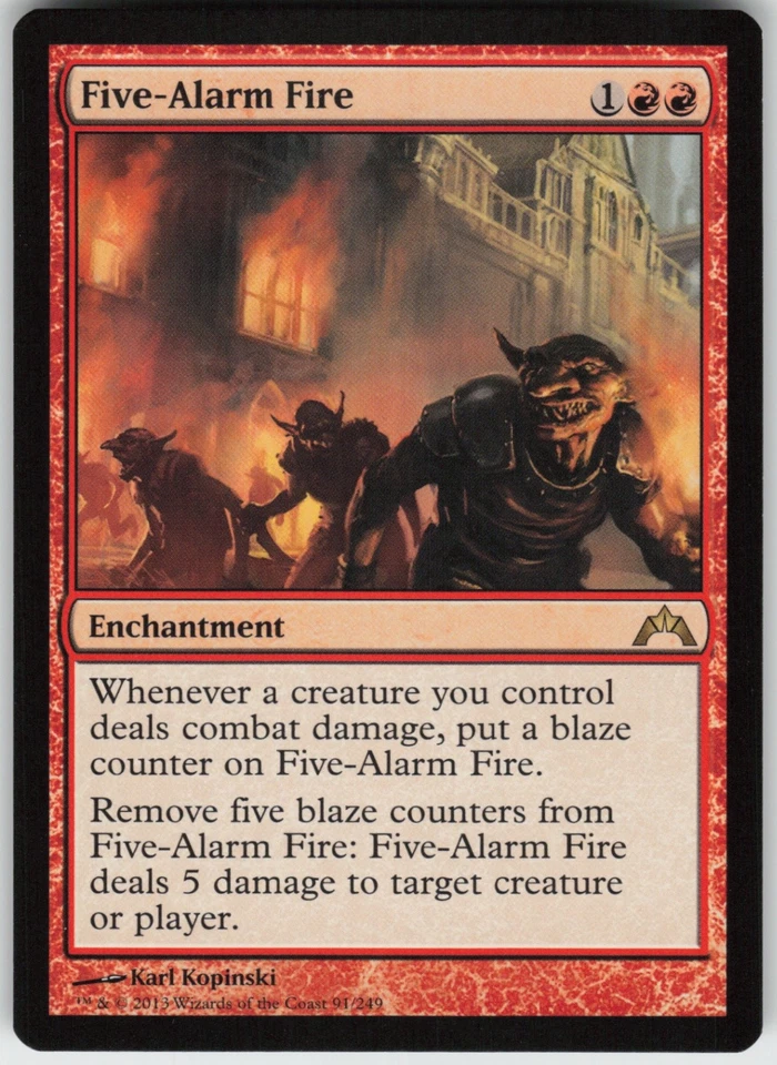 Five-Alarm Fire 91 Gatecrash R NM - Image 1 of 1