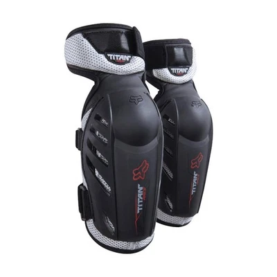 Coderas Fox Racing Titan Race Motocross Dirt Bike, negras, pequeñas/medianas Foto 1 de 4