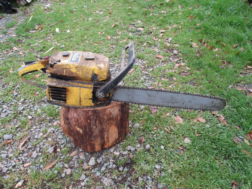 Ancien Tronconneuse de Collection McCulloch Pro Mac 555  Pas Stihl, REXO, PPK - Photo 1/4