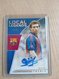 2018-19 Panini Treble First Ink Auto 1/25 Quini #Auto -HE Barcelona - Bild 1 von 2