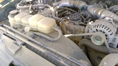 1999-03 F250 Super Duty Radiator Cooling Fan Shroud Oem Housing 7.3l Powerstroke - Image 1 of 4