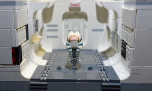 LEGO, Kopfteil von Minifigur Shaak Ti (sw0309), Item No: 93696pb01 - Bild 1 von 4