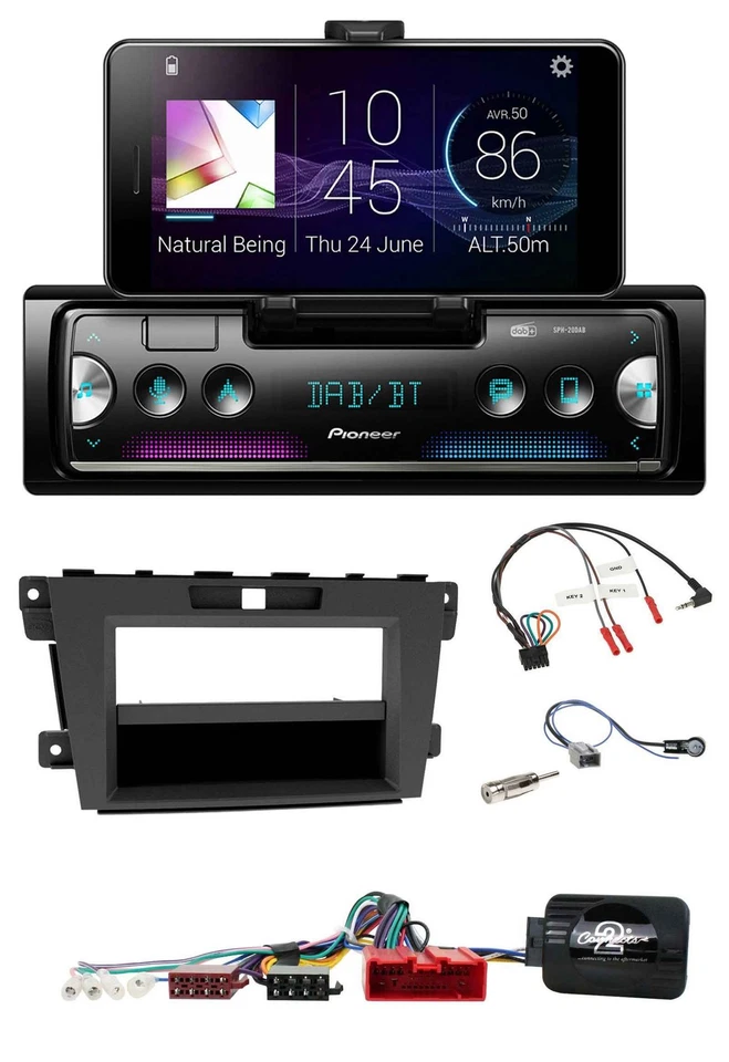 Pioneer USB Lenkrad Bluetooth DAB Autoradio für Mazda CX-7 2009-2013 - Bild 1 von 4