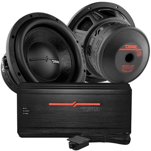 DS18 Bundle - 2x ZR10.4D 10" Subwoofers with ZR1500.1D Monoblock Amplifier - Picture 1 of 10