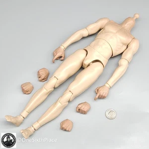 1:6 Facepool WWII US Tank Loader "Coon Ass" Male Body w/ Hands 12" Figure - Picture 1 of 8