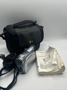 Canon ZR80 Mini DV Camcorder W/ Cable, Bag, Manual Works - Picture 1 of 4