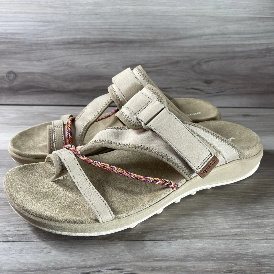 Sandalias informales Merrell Terran 4 postes envolventes para mujer talla 11 zapatos deslizables Foto 1 de 4