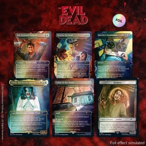 Magic The Gathering Secret Lair Drop Series: The Evil Dead Foil Edition Sellado - Imagen 1 de 8
