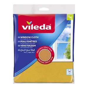 Vileda Window & Glass Cleaning Cloth Streak Free Shine Cleaning 30% Microfibre - Picture 1 of 2