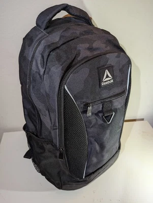 Mochila para portátil Reebok unisex adulto Laredo 19,5", negra camuflada Foto 1 de 4