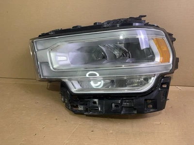 Ram 2500 2019 2020 2021 2022 2023 reflector LED cromo faro conductor izquierdo OEM Foto 1 de 4
