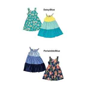 Zunie Girl Girl's 2-Pack Sleeveless Soft Knit Any Occasion Dresses - Picture 1 of 4