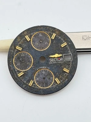 Sector Golden Eagle 1 5/32 pulgadas cronógrafo esfera automática Foto 1 de 2
