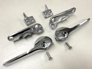 1958 1959 1960 CHEVY IMPALA CONVERTIBLE TOP HANDLES STRIKERS ALIGNMENT PEGS SET - Picture 1 of 5