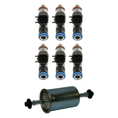 For Ford Explorer 2005 Bosch Fuel Injector w Fuel Filter Kit Foto 1 de 4