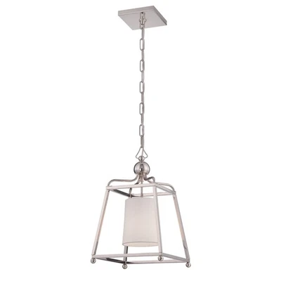 Подвеска Crystorama Lighting Group 2240 Sylvan 12 дюймов ширина - никель - Изображение 1 из 4