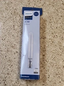 Philips Appliance Bulb 40W Clear Intermediate Base T6.5 Light Bulb 120 Volts - Picture 1 of 2