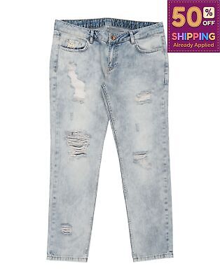 ! M? ERFECT Jeans Taglia 27/14Y Strappato Stile Sbiancato • 1.14€